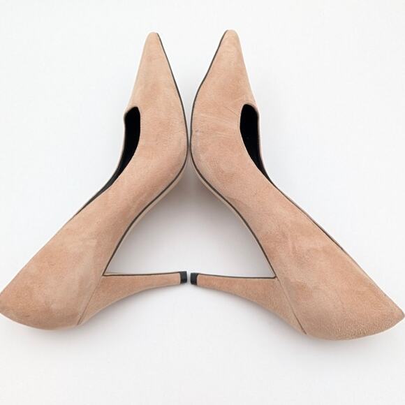 Nordstrom Lexxy Pointed Toe Heel Pumps Women's Tan Light Size US8M EU39 - Picture 6 of 11